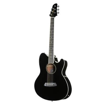 Ibanez Talman TCY10E Black - Acoustic Guitar image 9