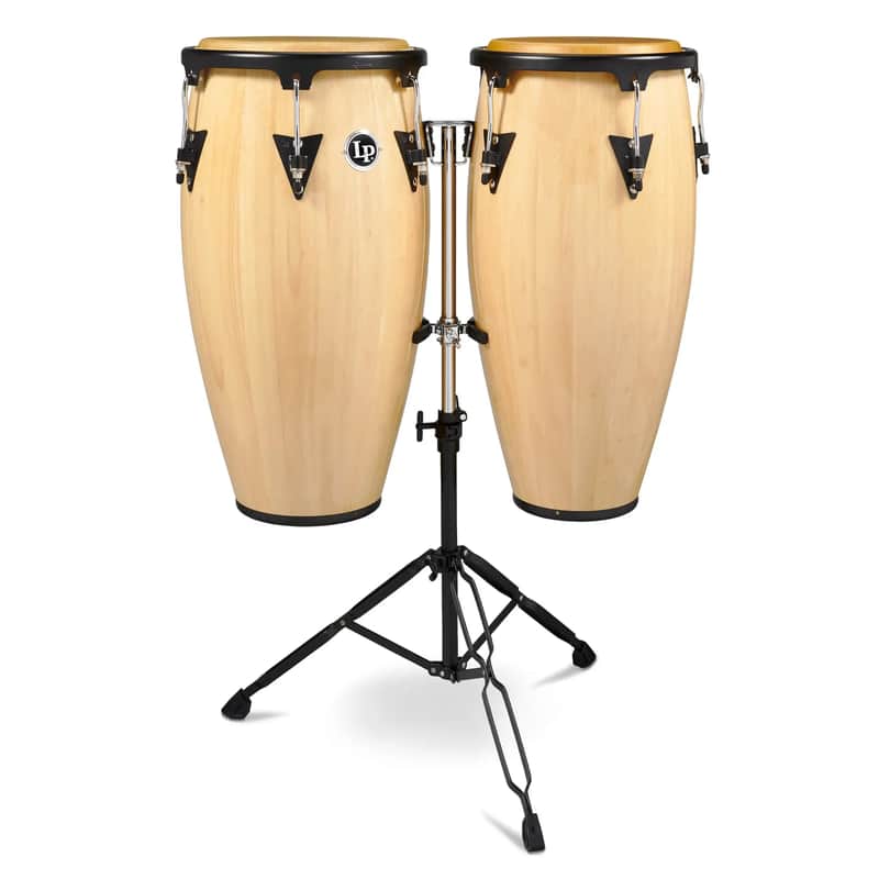 LP Aspire 11in and 12in Conga Set with double stand image 1
