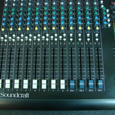 Soundcraft Spirit M8 Made in UK 8-Channel Rack Mountable Analog