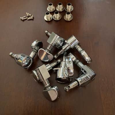 Grover Rotomatic Tuners Chrome image 3