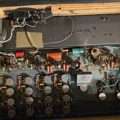 Corland K405 RARE vintage tube amp mixer tape echo made in Italy image 6