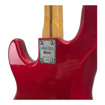 Vintage Kramer Striker 700ST Bass Guitar Red 4-String image 7