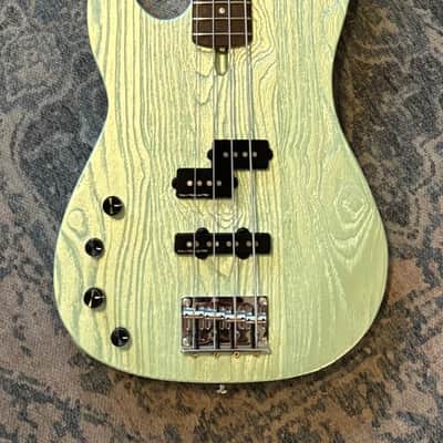 Sire Marcus Miller Sire P6 lefty left handed bass- Surf Green Metallic image 1
