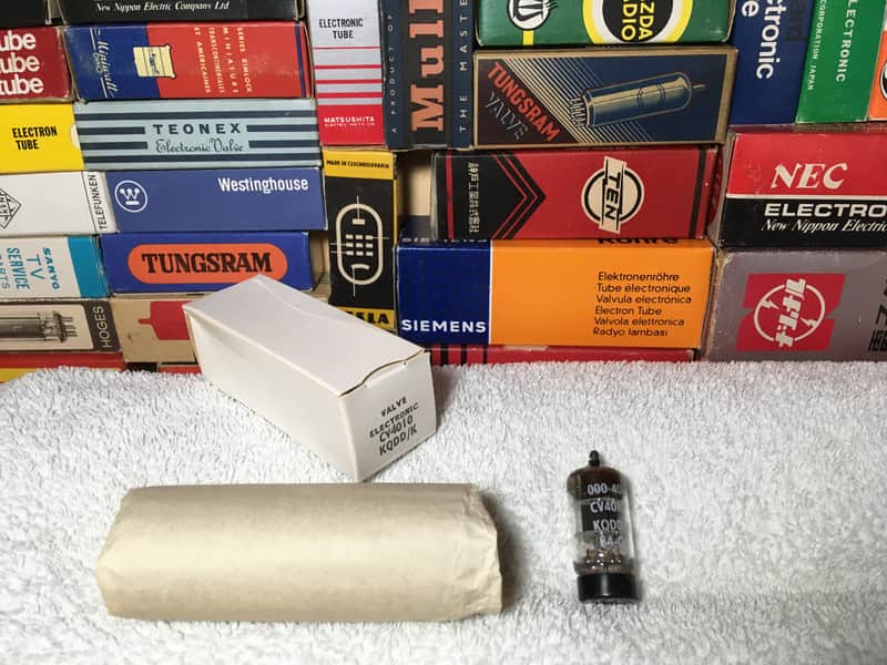 1 NOS Military Mullard CV4010 ~ Premium EF95 6AK5 5654 Telefunken CU29 LittleDotAmps Yaqin 6J1 ~ Dynamic Musical Smooth Detailed Upgrade image 1