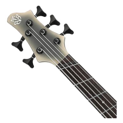 Used Ibanez BTB605MS BTB Bass Workshop 5-String MS Bass - Solar Eclipse Matte image 4