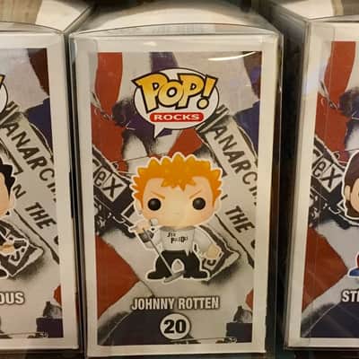 Funko POP Sex Pistols Set Johnny Rotten, Sid Vicious and Steve Jones Rare image 4