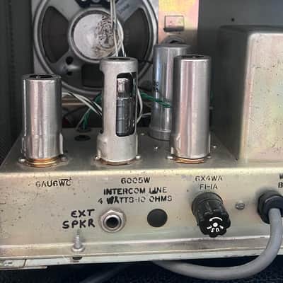 Vintage 1950’s all tube combo amp conversion image 3