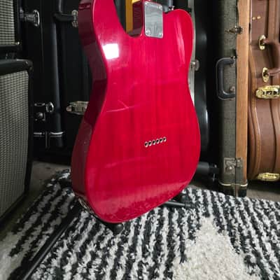 Fender American Vintage II '63 Telecaster 2022 - Present - Crimson Red Transparent image 9