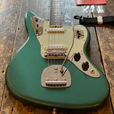 Fender Japan Limited Edition Jaguar FSR Sherwood Green USA Pickups, Alder Body Rosewood Board MIJ image 1