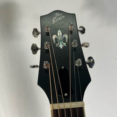 The Loar LH-300-BKM Archtop Acoustic Guitar- Black image 3
