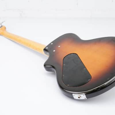 Yamaha SB-30 Sunburst Electric Bass Guitar MIJ w/ SKB Case #55298 image 10