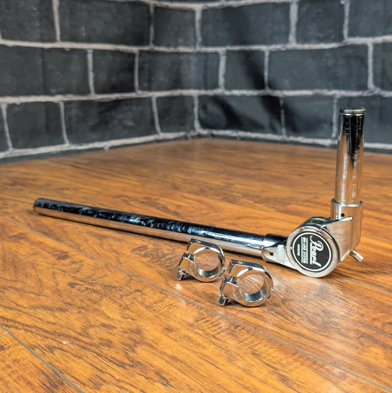 Pearl Uni‑Lock TH‑98I Tom Holder – 13" Long Post – 3 1/4" Tom Holder Arm – 7/8" L‑Arm – Infinite‑Angle Uni‑Lock Tilter image 1
