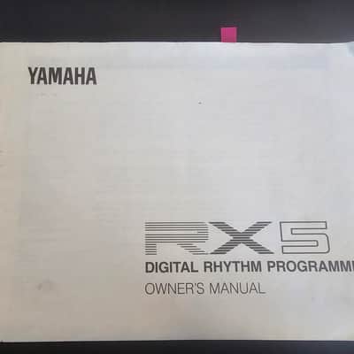 Yamaha RX5 Digital Rhythm Programmer 1986 - Black imagen 3