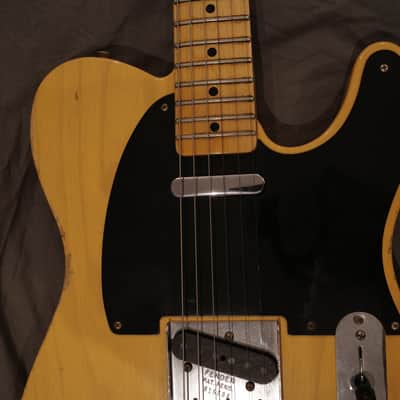Fender Custom Shop 52 Telecaster Relic Butterscotch Blonde 60C Neck 2017 - Butterscotch image 6