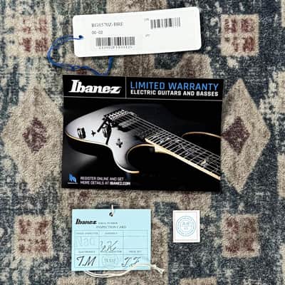 2018 Ibanez J Custom RG8570Z BRE Black Rutile J Craft MIJ Made In Japan Electric Guitar W/ Original Hardshell Case & Paperwork! image 17