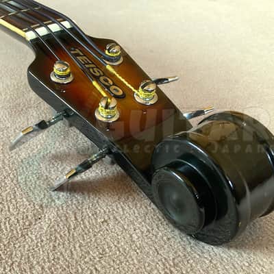 TEISCO FB-2 1968 w/HSC SCROLL HEAD VIOLIN BASS VINTAGE MIJ *RARE* image 16