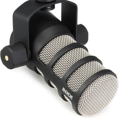 Rode PodMic Cardioid Dynamic Broadcast Microphone - Black image 2