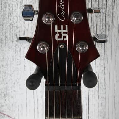 PRS 2014 SE Custom 24 Electric Guitar Flame Maple Top Tobacco Sunburst image 10