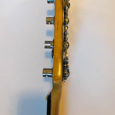 1972 Fender Jazz Bass Lefty Maple Neck Black Blocks ! 100% Original RARE! image 8