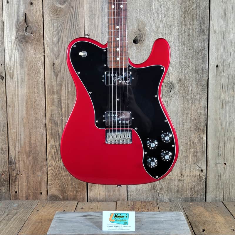 Fender American Professional Telecaster Deluxe 2017 ShawBucker W/Original Case - Candy Apple Red