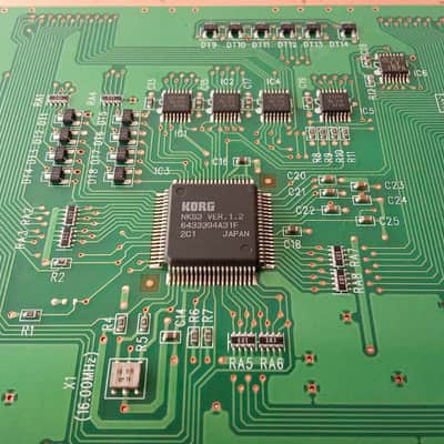 Korg Klm 2286 - Left front board panel for Triton Studio image 7