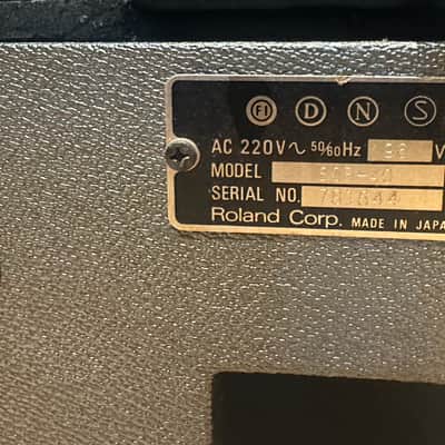 Roland SCB-40 1976-1984 - gray/silver image 8