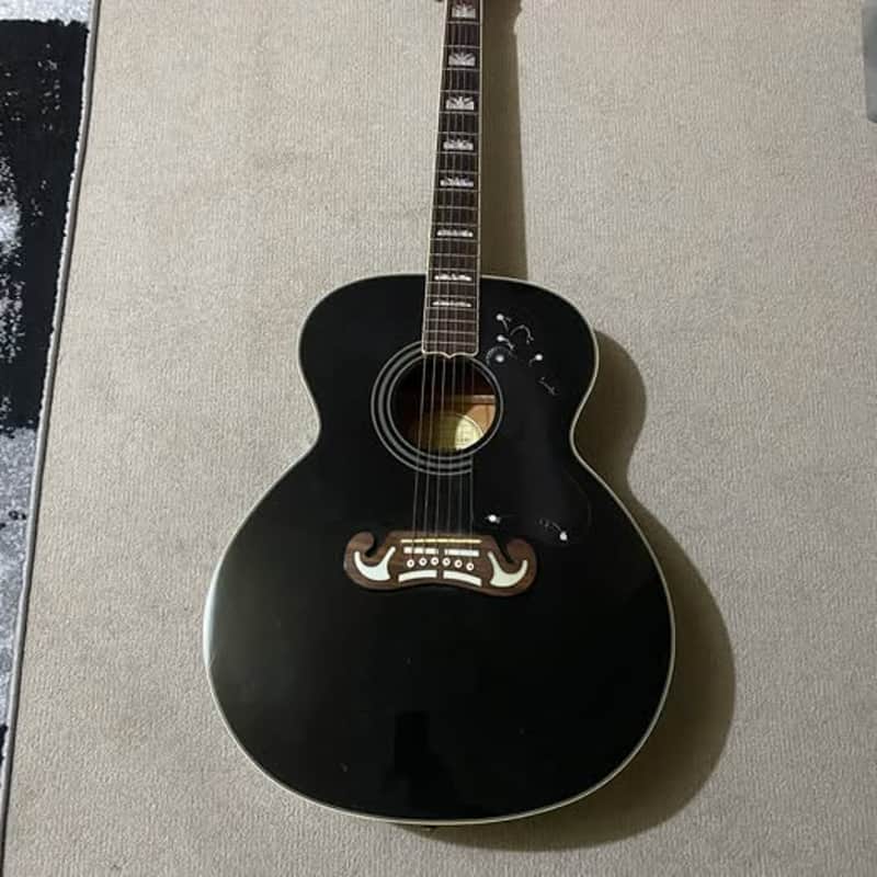 1993 – 2012 Epiphone EJ200 Super Jumbo Ebony