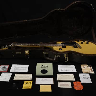 Gibson Custom Shop 1957 Les Paul Special Single Cut Reissue Ultra Light Aged TV Yellow - LPSPSC57ULTVNH1 306 image 3