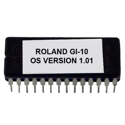 Roland GI-10 Firmware OS version 1.01 eprom update GI10 Synth Guitar rom chip