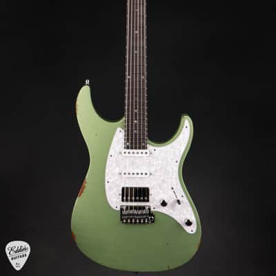 Mayones Aquila Aged V24 6 - Monolith Metallic Celadon Green image 3