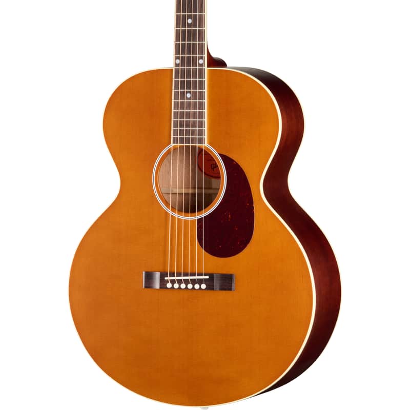 Gibson J-185 Century 12-Fret Acoustic Electric Guitar - Vintage Amber image 1
