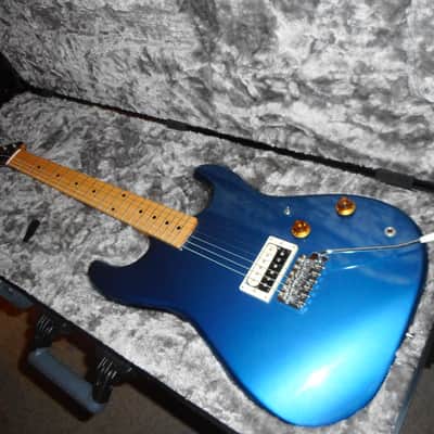 Robin RH-1 1980s Super Rare- Blue Sparkle w/ Matching Headstock image 9