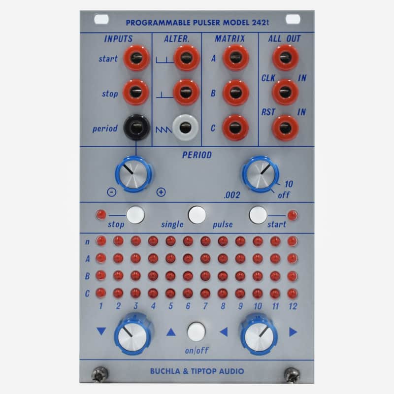 Tip Top Audio Buchla 242t Programmable Pulse Generator Eurorack Trigger Sequencer Module image 1
