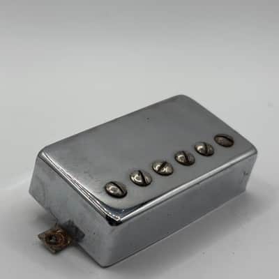 Teisco Faux Bucker Humbucker Sized Single Coil Pickup MIJ Japan 1970s - Chrome image 1