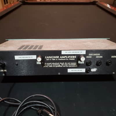 ’93 RARE Elite Langner DCP-1 Rack Preamp Guitar 90’s Pre Amplifier image 6