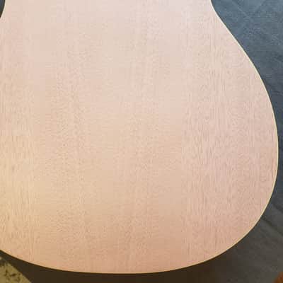 IBANEZ AV8CE-AFP | Full "Thermo Aged" Mahogany top sides & back | Antique Flamingo Pink | Serial No. 1X-01 CD191116747 image 20