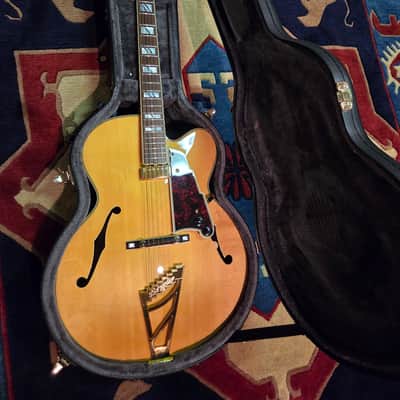 D'Angelico Excel EXL-1 Hollow Body Archtop with Rosewood Fretboard 2018 - Natural-Clear image 12