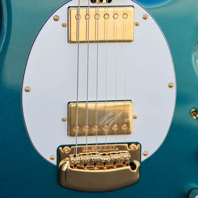 Ernie Ball Music Man Cory Wong Signature StingRay II Deluxe - Pine Green image 5