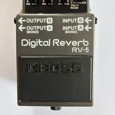 Boss RV-5 Digital Reverb - Komplett mit OVP & Manual - dunkelgrau image 2