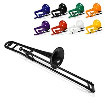 PINSTRUMENTS pBone PBONE1BLK Jiggs Plastic Trombone, Lightweight Versatile Black image 1