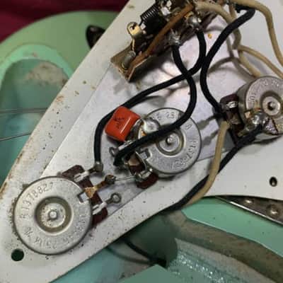 Custom Shop Fender 57' Reissue Stratocaster 1988 Surf Green image 5