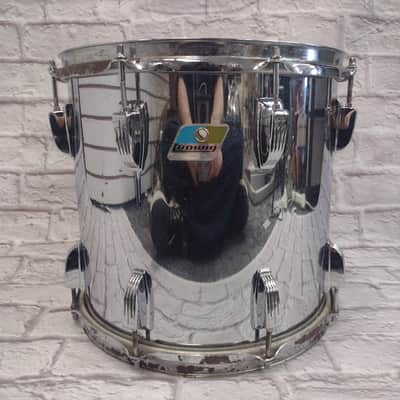 Ludwig Power Tom Chrome Over Wood 13x12 image 2