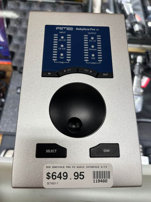 RME Babyface Pro FS USB Audio Interface 2020 - Silver image 1