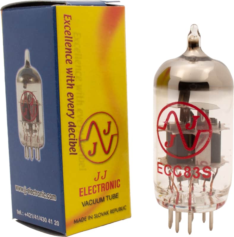 JJ Electronic ECC83S / 12AX7 Preamp Tube. New with Full Warranty!