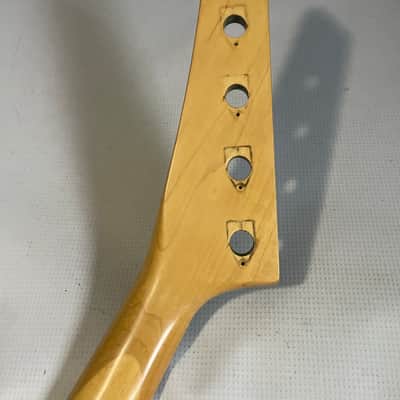 1980's Japan Charvel Jackson Model 2B Pointy 4 String Bass Guitar Neck 22 Frets image 21