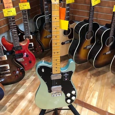 Fender American Professional II Telecaster Deluxe MN - Mystic Surf Green image 1