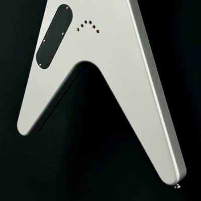 Dean - USA - ML - Patents Pending - Reverse Silverburst - DiMarzio Super Distortion Zebra Pickups - Silver Hardware - OHSC - Call for Best Price !!! image 8