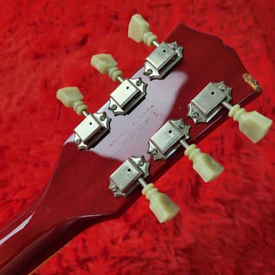 1984 Yamaha LP-400 Lord Player Les Paul Standard - Red Cherry Sunburst - All Original - Made In Japan - MIJ image 15