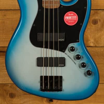 Squier Contemporary Active Jazz Bass HH - Roasted Maple - Sky Burst Metallic image 12