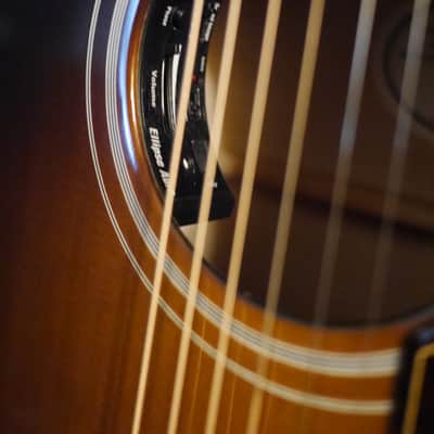 Gibson SJ-200 Standard 2013 Vintage Sunburst with Custom Engraved Pickguard and Fishman Ellipse Aura Pickup image 5